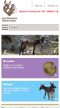 Mobile Screenshot of donkeysanctuarycyprus.org